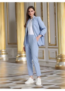 Sinsay - Spodnie cygaretki - niebieski ze sklepu Sinsay w kategorii Spodnie damskie - zdjęcie 172621202