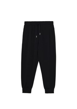 Cropp - Czarne spodnie joggery - czarny ze sklepu Cropp w kategorii Spodnie męskie - zdjęcie 172621764