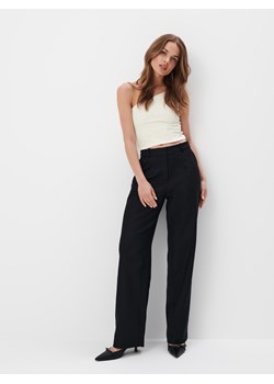Mohito - Eleganckie czarne spodnie - czarny ze sklepu Mohito w kategorii Spodnie damskie - zdjęcie 172621804