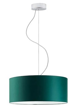 Okrągły żyrandol z abażurem 40 cm - EX842-Hajfi - wybór kolorów ze sklepu Edinos.pl w kategorii Lampy wiszące - zdjęcie 172623973