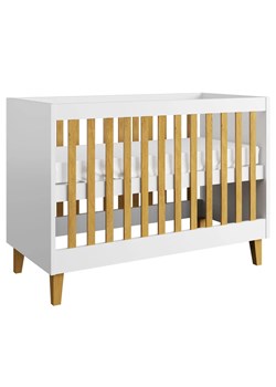 Białe łóżeczko niemowlęce - Maurycy 6X ze sklepu Edinos.pl w kategorii Łóżka dziecięce - zdjęcie 172624050