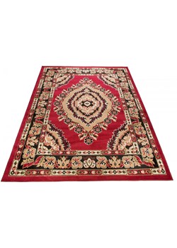 Czerwony klasyczny dywan z krótkim włosiem - Ritual 15X ze sklepu Edinos.pl w kategorii Dywany - zdjęcie 172624632