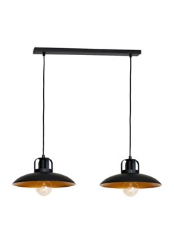 Podwójna metalowa lampa wisząca - K484-Ramona ze sklepu Edinos.pl w kategorii Lampy wiszące - zdjęcie 172624691