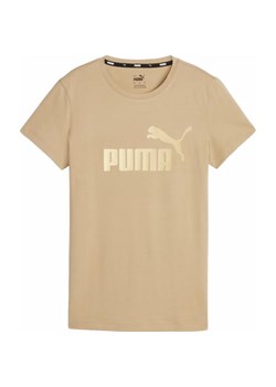 Koszulka damska ESS+ Metallic Logo Tee Puma ze sklepu SPORT-SHOP.pl w kategorii Bluzki damskie - zdjęcie 172626303