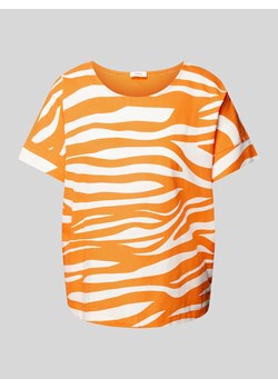 T-shirt z okrągłym dekoltem ze sklepu Peek&Cloppenburg  w kategorii Bluzki damskie - zdjęcie 172626403
