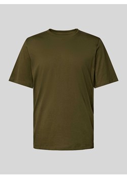 T-shirt z detalem z logo model ‘ORGANIC’ ze sklepu Peek&Cloppenburg  w kategorii T-shirty męskie - zdjęcie 172626412