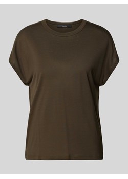 T-shirt z lyocellu w jednolitym kolorze model ‘Kanja’ ze sklepu Peek&Cloppenburg  w kategorii Bluzki damskie - zdjęcie 172626551