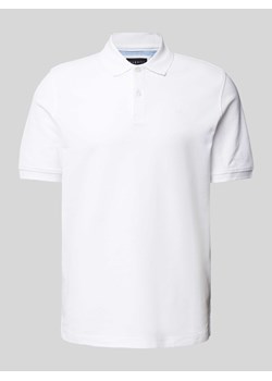 Koszulka polo w jednolitym kolorze ze sklepu Peek&Cloppenburg  w kategorii T-shirty męskie - zdjęcie 172626583