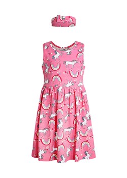 happy girls by Eisend 2-częściowy zestaw w kolorze różowym ze sklepu Limango Polska w kategorii Sukienki dziewczęce - zdjęcie 172627492