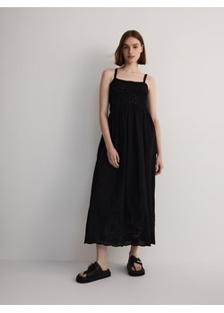 Reserved - Sukienka na ramiączka - czarny ze sklepu Reserved w kategorii Sukienki - zdjęcie 172629332