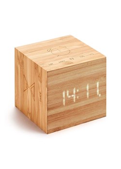 Gingko Design zegar stołowy Cube Plus Clock ze sklepu ANSWEAR.com w kategorii Zegary - zdjęcie 172630004