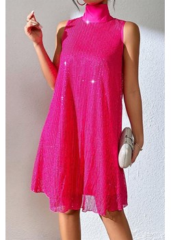 Sukienka FLOPESIMA FUCHSIA ze sklepu Ivet Shop w kategorii Sukienki - zdjęcie 172630620