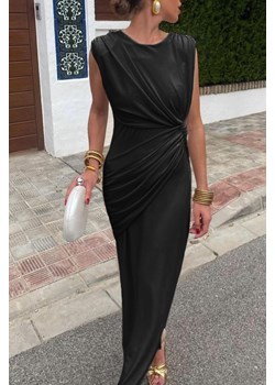 Sukienka TIOMELSA BLACK ze sklepu Ivet Shop w kategorii Sukienki - zdjęcie 172630633