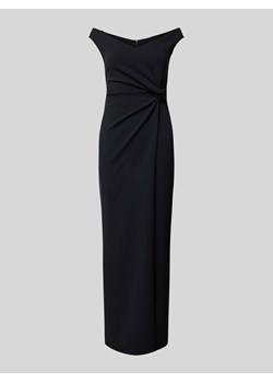 Sukienka wieczorowa z wiązanym detalem ze sklepu Peek&Cloppenburg  w kategorii Sukienki - zdjęcie 172630900