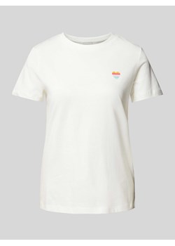 T-shirt z wyhaftowanym motywem model ‘CAMINO’ ze sklepu Peek&Cloppenburg  w kategorii Bluzki damskie - zdjęcie 172630913
