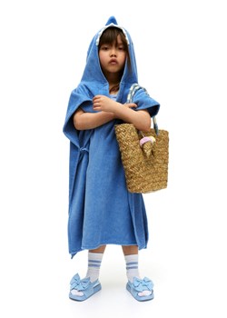H & M - Ręcznik-ponczo - Niebieski ze sklepu H&M w kategorii Ręczniki dla dzieci - zdjęcie 172631031