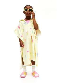 H & M - Ręcznik-ponczo - Żółty ze sklepu H&M w kategorii Ręczniki dla dzieci - zdjęcie 172631034