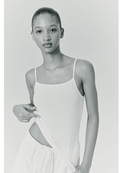 H & M - Top na ramiączkach 2-pak - Czarny ze sklepu H&M w kategorii Bluzki damskie - zdjęcie 172631061