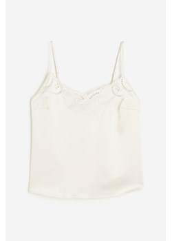 H & M - Top na ramiączkach - Beżowy ze sklepu H&M w kategorii Bluzki damskie - zdjęcie 172631130