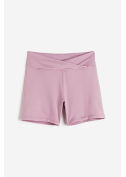 H & M - Sportowe szorty hotpants SoftMove - Różowy ze sklepu H&M w kategorii Szorty - zdjęcie 172631152