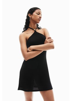 H & M - Sukienka z ozdobnym mocowaniem na karku - Czarny ze sklepu H&M w kategorii Sukienki - zdjęcie 172631171