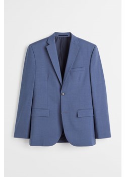 H & M - Marynarka Slim Fit - Niebieski ze sklepu H&M w kategorii Marynarki męskie - zdjęcie 172631353