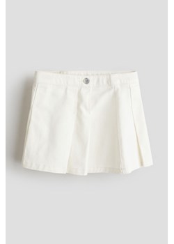 H & M - Plisowana spódnica - Biały ze sklepu H&M w kategorii Spódnice dziewczęce - zdjęcie 172631394