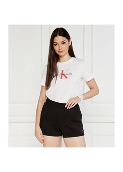 CALVIN KLEIN JEANS T-shirt | Regular Fit ze sklepu Gomez Fashion Store w kategorii Bluzki damskie - zdjęcie 172631650