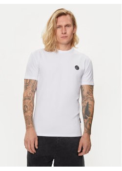 Just Cavalli T-Shirt 76OAHE12 Biały Regular Fit ze sklepu MODIVO w kategorii T-shirty męskie - zdjęcie 172637552
