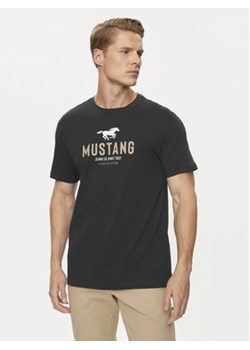 Mustang T-Shirt 1015059 Czarny Regular Fit ze sklepu MODIVO w kategorii T-shirty męskie - zdjęcie 172637584