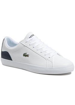 Sneakersy Lacoste Lerond Bl21 1 Cma 7-41CMA0017042 Biały ze sklepu eobuwie.pl w kategorii Trampki męskie - zdjęcie 172637923