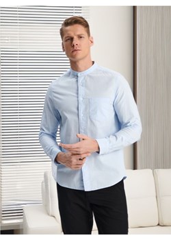 Sinsay - Koszula regular - błękitny ze sklepu Sinsay w kategorii Koszule męskie - zdjęcie 172639500