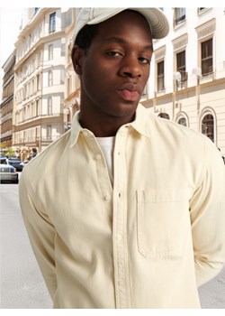 Sinsay - Koszula regular - kremowy ze sklepu Sinsay w kategorii Koszule męskie - zdjęcie 172639504