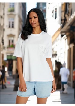 Sinsay - Koszulka - biały ze sklepu Sinsay w kategorii Bluzki damskie - zdjęcie 172639534