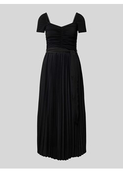Sukienka midi z marszczeniami model ‘VERONICA’ ze sklepu Peek&Cloppenburg  w kategorii Sukienki - zdjęcie 172640940