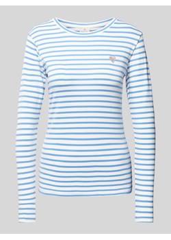 Bluzka z długim rękawem ze wzorem w paski model ‘Liddy’ ze sklepu Peek&Cloppenburg  w kategorii Bluzki damskie - zdjęcie 172640943