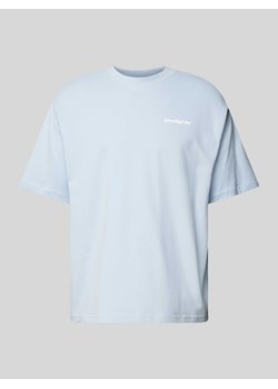 T-shirt z nadrukiem z logo ze sklepu Peek&Cloppenburg  w kategorii T-shirty męskie - zdjęcie 172640972