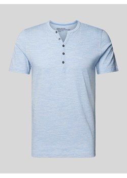 T-shirt z krótką listwą guzikową ze sklepu Peek&Cloppenburg  w kategorii T-shirty męskie - zdjęcie 172641011