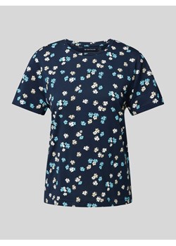 T-shirt z kwiatowym nadrukiem ze sklepu Peek&Cloppenburg  w kategorii Bluzki damskie - zdjęcie 172641064