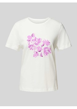 T-shirt z kwiatowym nadrukiem ze sklepu Peek&Cloppenburg  w kategorii Bluzki damskie - zdjęcie 172641183