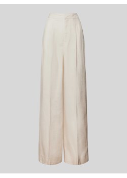 Spodnie o luźnym kroju z zakładkami w pasie i wpuszczanymi kieszeniami ze sklepu Peek&Cloppenburg  w kategorii Spodnie damskie - zdjęcie 172641194