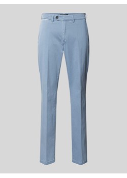 Chinosy o kroju regular fit z kieszeniami z wypustką model ‘JOE’ ze sklepu Peek&Cloppenburg  w kategorii Spodnie męskie - zdjęcie 172641301