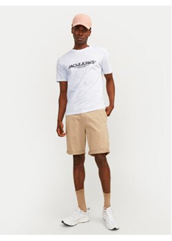 Jack&Jones T-Shirt Joraruba 12255452 Biały Standard Fit ze sklepu MODIVO w kategorii T-shirty męskie - zdjęcie 172642290