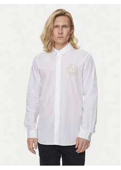 Versace Jeans Couture Koszula 76GALYS2 Biały Regular Fit ze sklepu MODIVO w kategorii Koszule męskie - zdjęcie 172643871