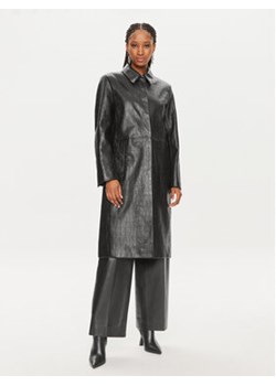 Calvin Klein Płaszcz przejściowy K20K207081 Czarny Oversize ze sklepu MODIVO w kategorii Płaszcze damskie - zdjęcie 172643911