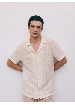 Reserved - Koszula comfort fit - biały ze sklepu Reserved w kategorii Koszule męskie - zdjęcie 172644914