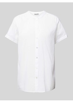 Bluzka koszulowa ze stójką ze sklepu Peek&Cloppenburg  w kategorii Koszule damskie - zdjęcie 172645414
