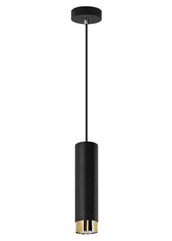 Czarna lampa wisząca tuba nad barek - S721-Barda ze sklepu Edinos.pl w kategorii Lampy wiszące - zdjęcie 172646071