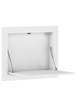 Białe składane biurko wiszące - Taner ze sklepu Edinos.pl w kategorii Biurka i sekretarzyki - zdjęcie 172646103