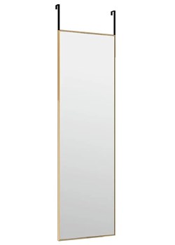 Złote wiszące lustro na drzwi - Lawis 3X ze sklepu Edinos.pl w kategorii Lustra - zdjęcie 172646543